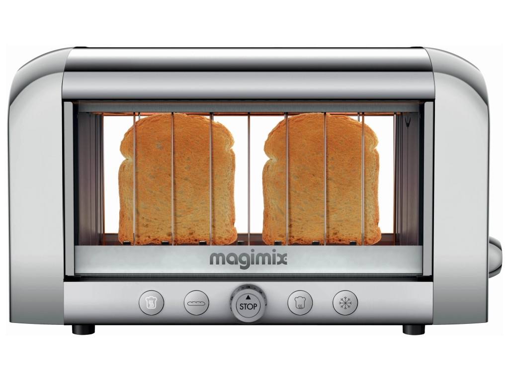 Magimix Broodrooster Vision Mat Chroom magimix kopen in de aanbieding Magimix Broodrooster Vision Mat Chroom magimix kopen in de aanbieding